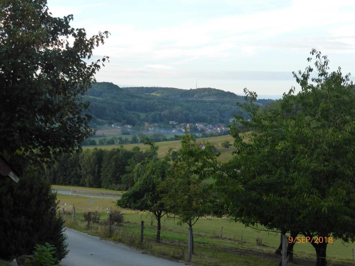 Ferienwohnung Kunze Mistelgau Buitenkant foto